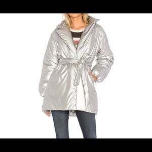 Lovers & Friends belted puffer